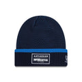 Williams Team Navy Cuff Knit Beanie Hat-kentox