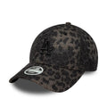 LA Dodgers Womens MLB Cosy Leopard Black 9FORTY Adjustable Cap-kentox