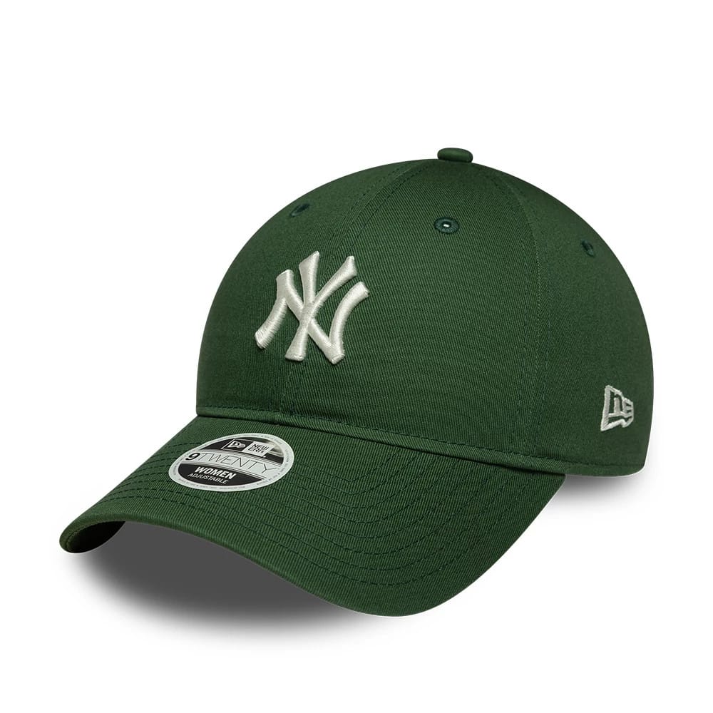 Yankees Womens MLB League Essential Dark Green 9TWENTY Adjustable Cap-kentox