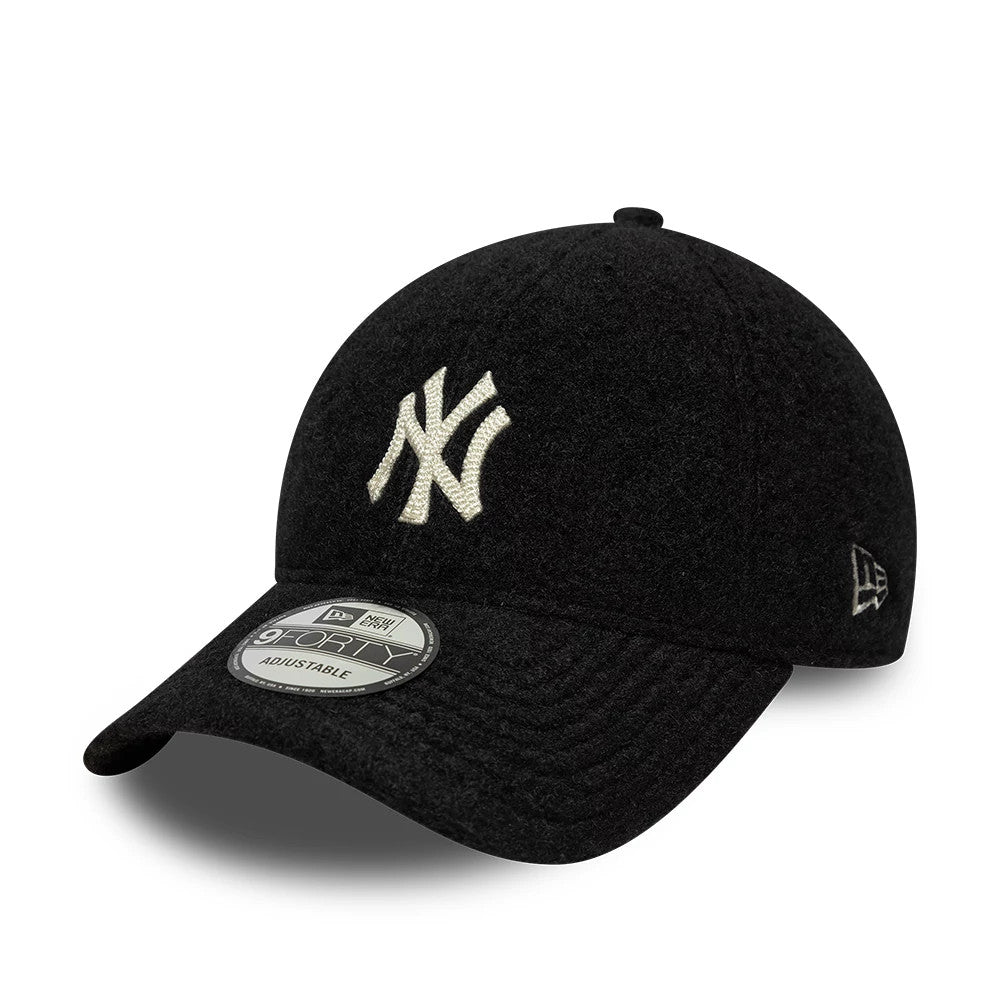 New York Yankees MLB Winter Borg Black 9FORTY Adjustable Cap-kentox