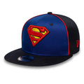 Superman Youth DC Blue & Black 9FIFTY Snapback Adjustable Cap-kentox