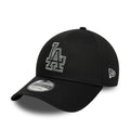 LA Dodgers MLB Metallic Outline Black 9FORTY Adjustable Cap-kentox