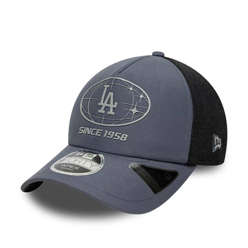 LA Dodgers MLB Graphic Grey 9FORTY Apex Adjustable Cap-kentox