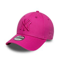 Yankees Youth MLB League Essential Bright Pink 9FORTY Adjustable Cap-kentox