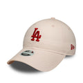 LA Dodgers Womens MLB League Essential Pastel Pink 9TWENTY Adjustable Cap-kentox