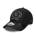 New York Yankees MLB Graphic Black 9FORTY Apex Adjustable Cap-kentox