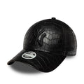 New York Yankees Womens MLB Pattern PU Black 9FORTY Adjustable Cap-kentox