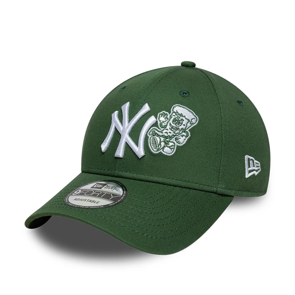 New York Yankees MLB Food Icon Dark Green 9FORTY Adjustable Cap-kentox