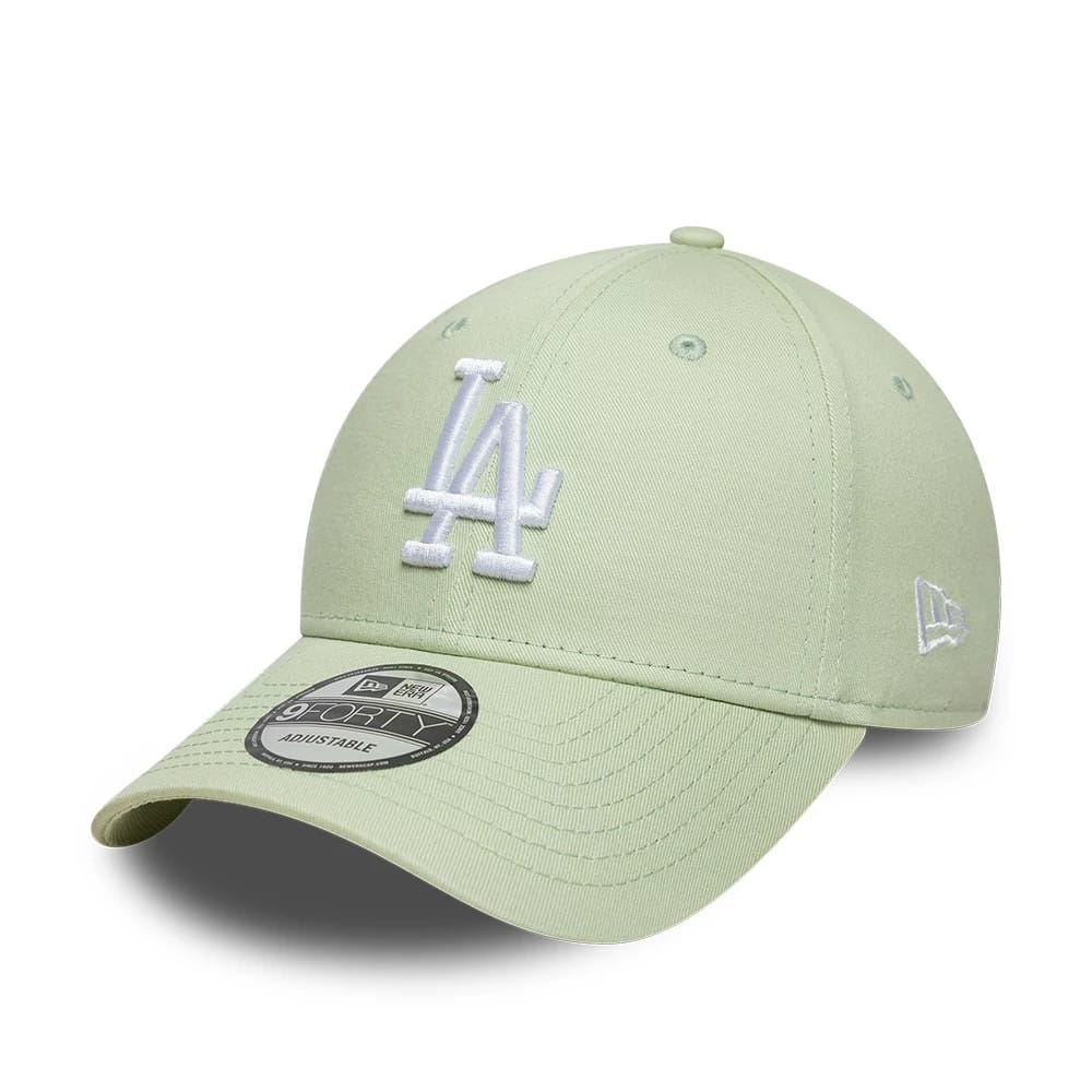 LA Dodgers MLB League Essential Pastel Green 9FORTY Adjustable Cap-kentox