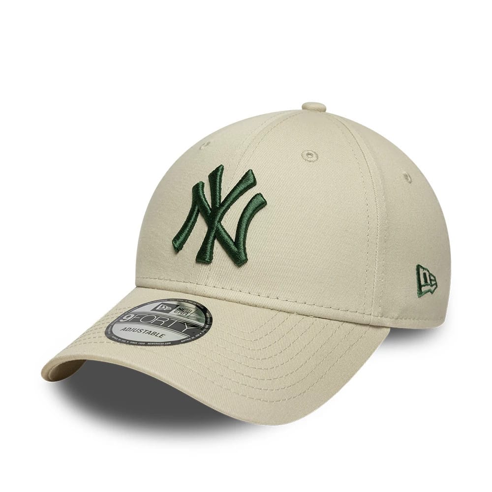 New York Yankees MLB League Essential Cream 9FORTY Adjustable Cap-kentox