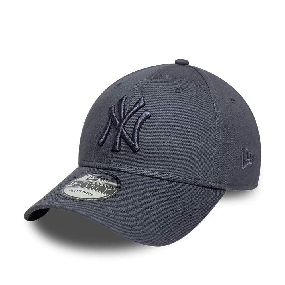 New York Yankees MLB League Essential Grey 9FORTY Adjustable Cap-kentox