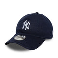 New York Yankees MLB Knitted Navy 9TWENTY A-Frame Adjustable Cap-kentox