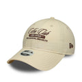 Womens New Era Café Slogan Cream 9TWENTY Adjustable Cap-kentox