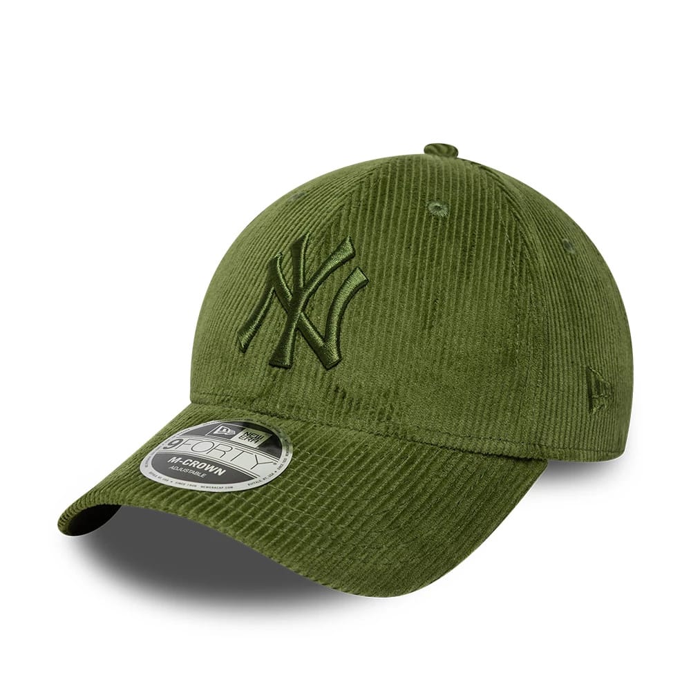 New York Yankees MLB Cord Green 9FORTY M-Crown Adjustable Cap-kentox