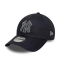 New York Yankees MLB Metallic Outline Navy 9FORTY Adjustable Cap-kentox