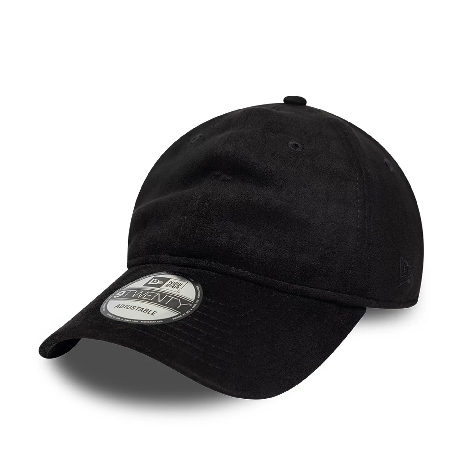 New Era Textured Black 9TWENTY Adjustable Cap-kentox