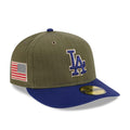 LA Dodgers MLB American Herringbone Green 59FIFTY Fitted Cap-kentox