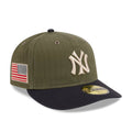 New York Yankees MLB American Herringbone Green 59FIFTY Fitted Cap-kentox