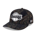 LA Lakers NBA Jacquard Chenille Black 59FIFTY Fitted Cap-kentox