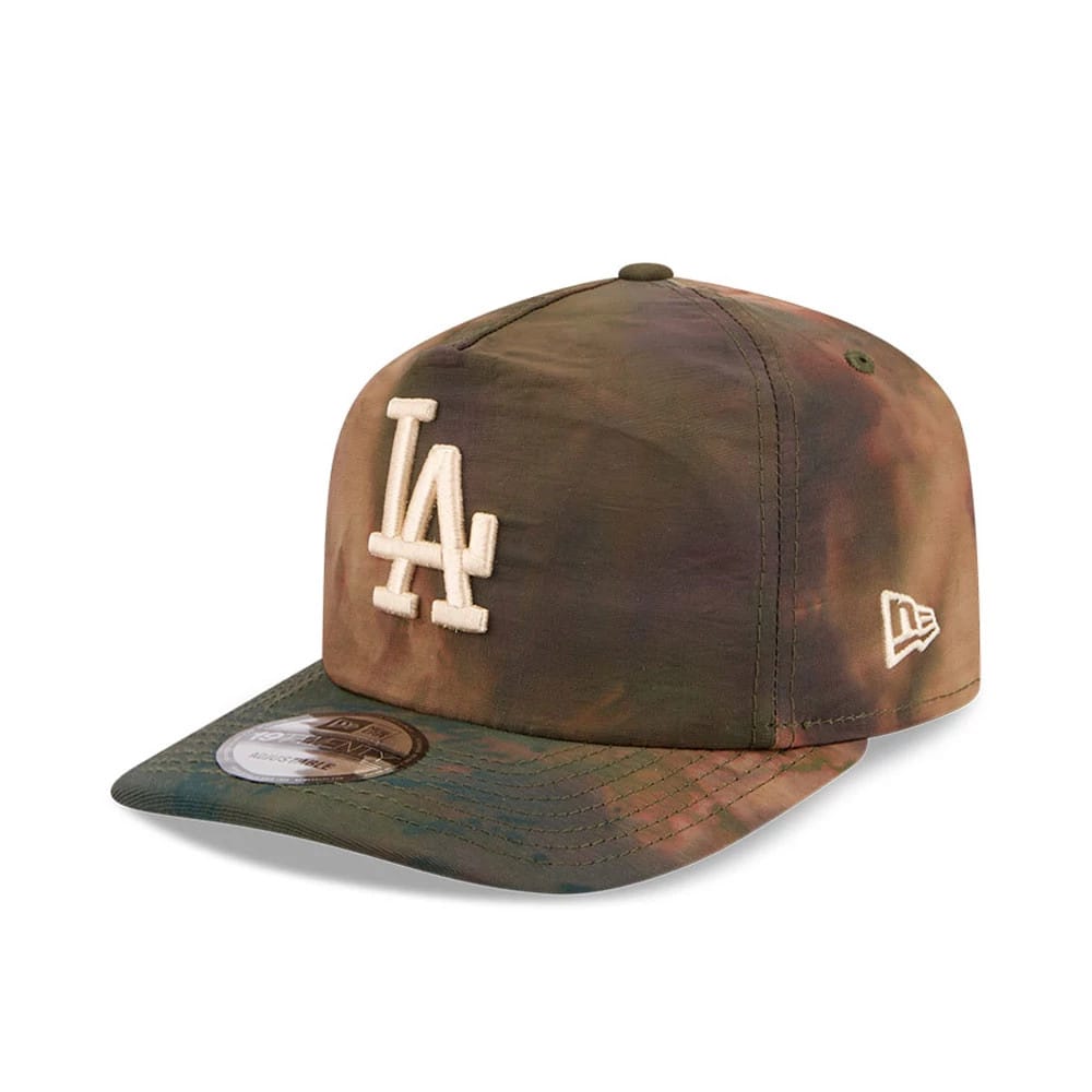 LA Dodgers MLB Nylon Wash Dye Open Green 19TWENTY Adjustable Cap-kentox