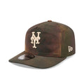 New York Mets MLB Nylon Wash Dye Open Green 19TWENTY Adjustable Cap-kentox