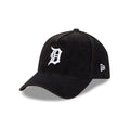 Tigers MLB Snow Wash Cord Black 59FORTY A-Frame Fitted Cap-kentox