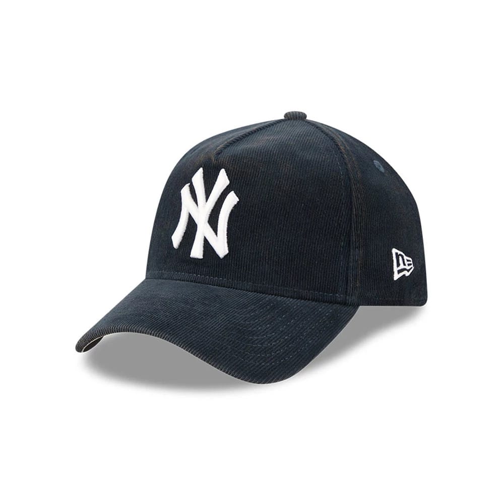 Yankees MLB Snow Wash Cord Navy 59FORTY A-Frame Fitted Cap-kentox