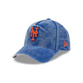 Mets MLB Snow Wash Cord Blue 59FORTY A-Frame Fitted Cap-kentox