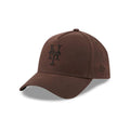 Mets MLB Waxy Canvas Open Brown 59FORTY A-Frame Fitted Cap-kentox