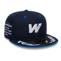 Williams Launch Navy 59FIFTY Fitted Cap-kentox