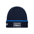 Williams Alex Albon Navy Cuff Knit Beanie Hat-kentox