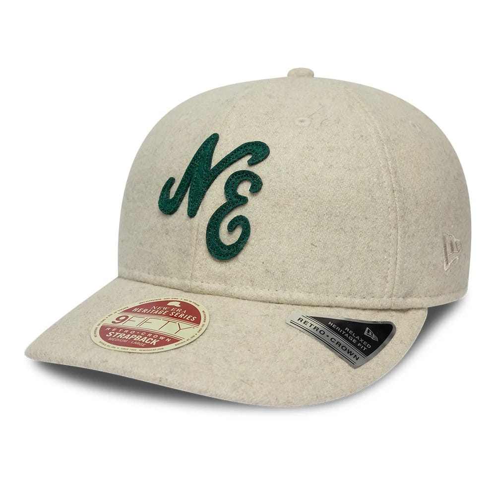 New Era Heritage Light Grey Retro Crown 9FIFTY Adjustable Cap-kentox