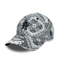 LA Dodgers MLB Washed Paisley White 9TWENTY Adjustable Cap-kentox