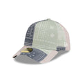 New Era Patchwork Bandana Multi 59FORTY A-Frame Fitted Cap-kentox