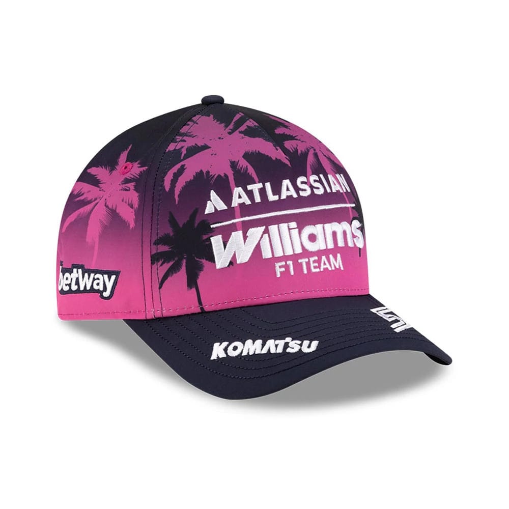 Williams Carlos Sainz Miami Navy 9FORTY M-Crown A-Frame Adjustable Cap-kentox
