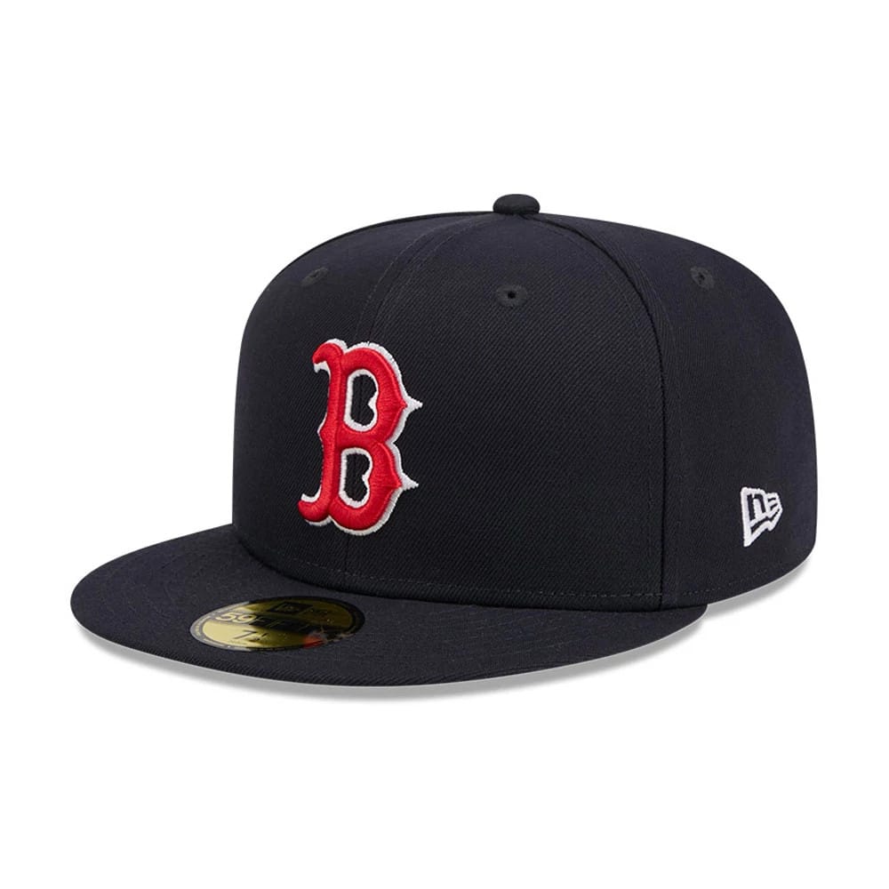 Boston Red Sox Vanson X MLB Navy 59FIFTY Fitted Cap-kentox