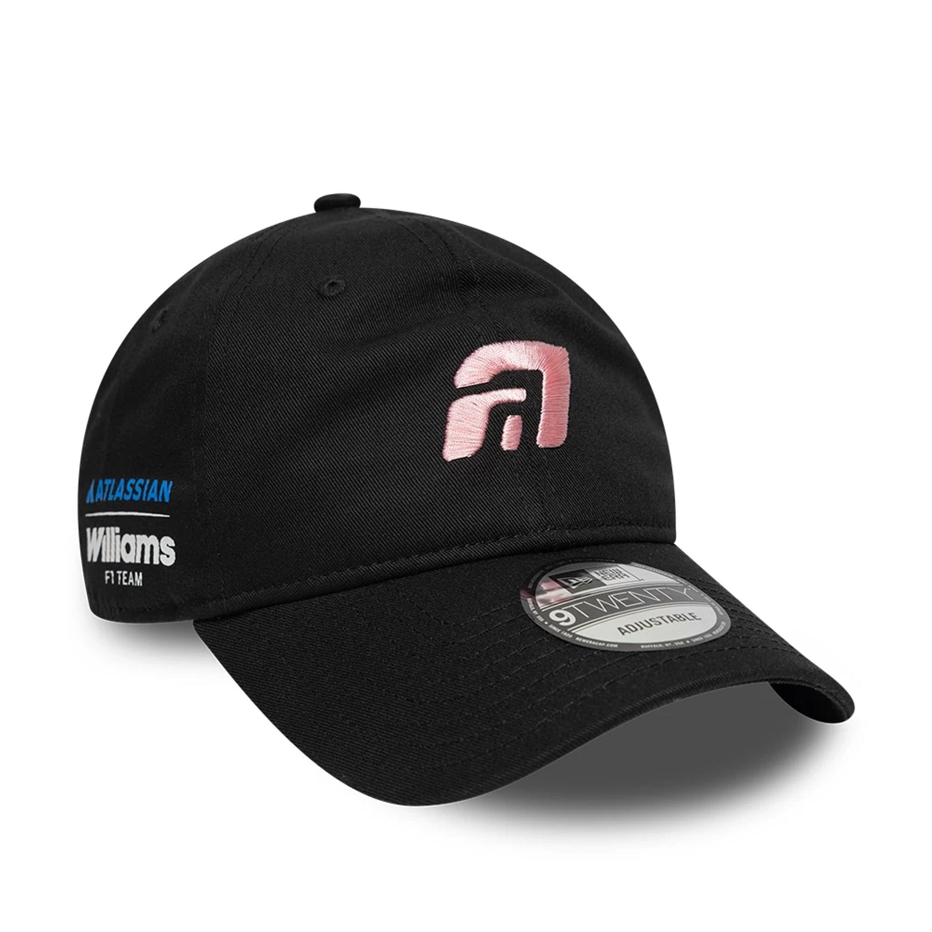 Williams Alex Albon Black 9TWENTY Adjustable Cap-kentox