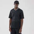 New Era Mesh Black Oversized T-Shirt-kentox