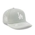 LA Dodgers MLB Fathers Day Pastel Green 59FIFTY Fitted Cap-kentox