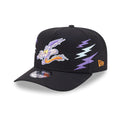 Wile E Coyote Looney Tunes Black 9FIFTY A-Frame Snapback Adjustable Cap-kentox
