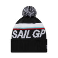 Sail GP Sport Black Cuff Knit Beanie-kentox