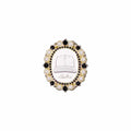 New Era 59FIFTY Day Brooch Black Pin Badge-kentox