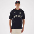 New York Yankees MLB Navy Oversized T-Shirt-kentox