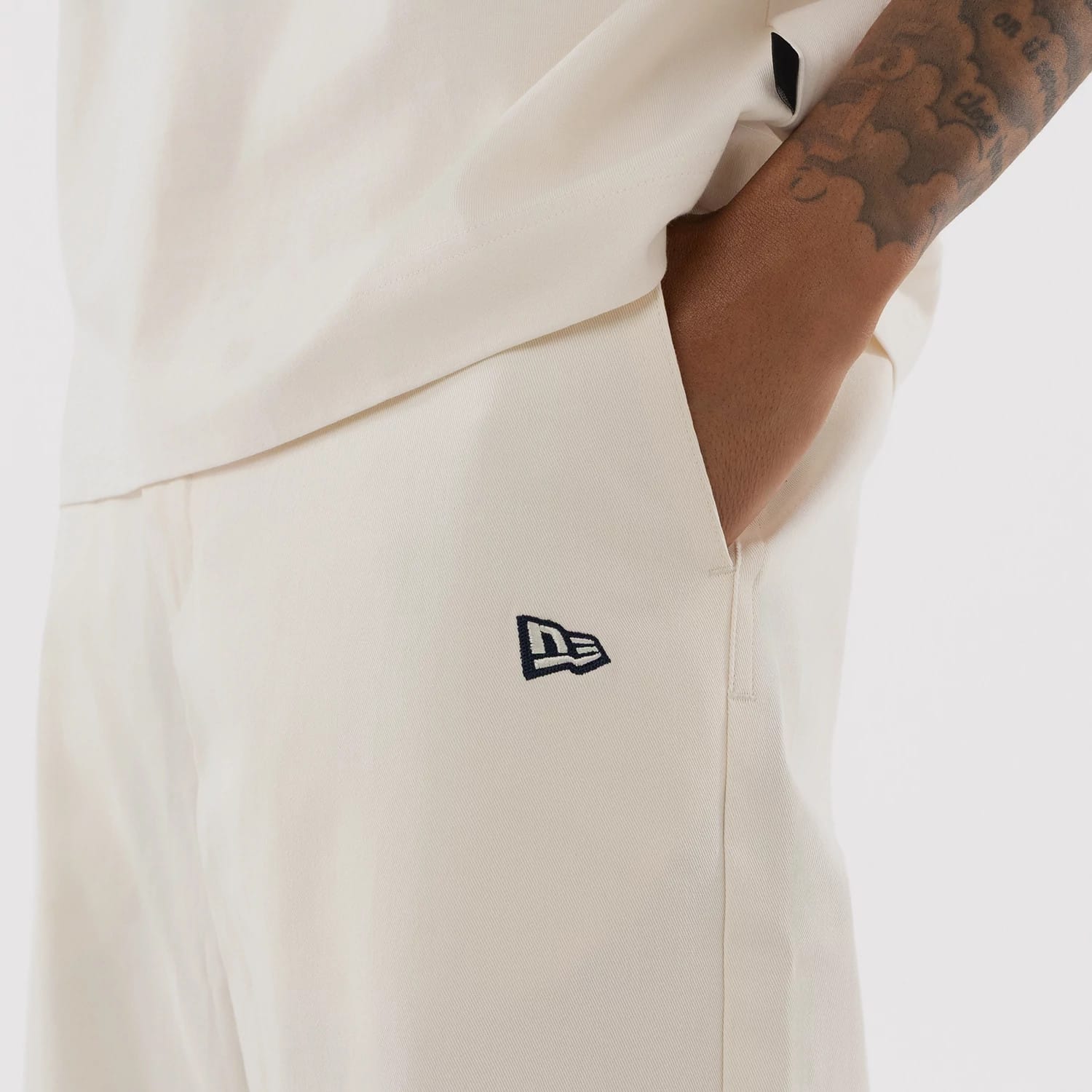 New York Yankees MLB Cream Woven Chinos-kentox