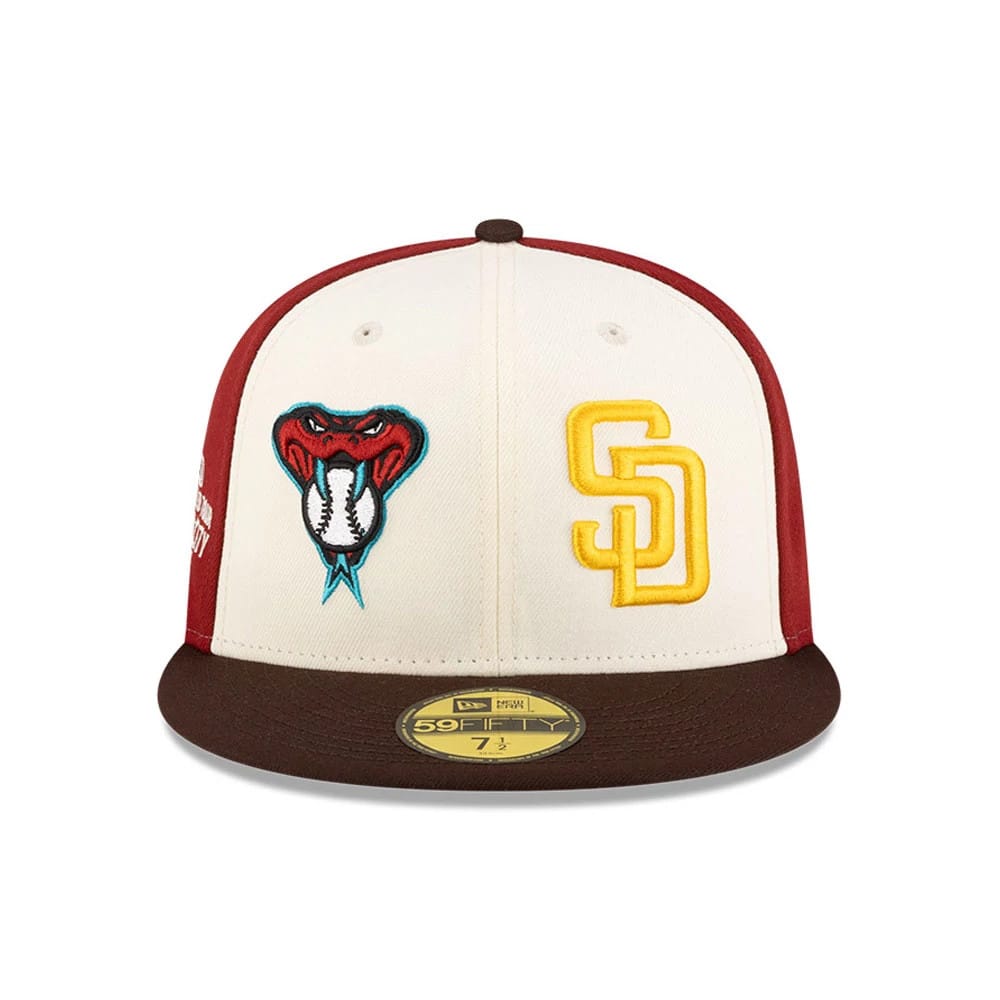 Dueling League MLB Mexico City Series 2026 White 59FIFTY Fitted Cap-kentox