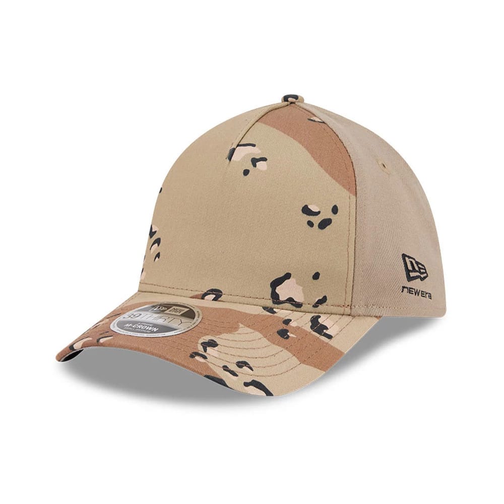 New Era 6 Day Camo 39THIRTY M-Crown A-Frame Stretch Fit Cap-kentox