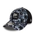 New Era Floral Black 39SEVENTY Stretch Fit Cap-kentox