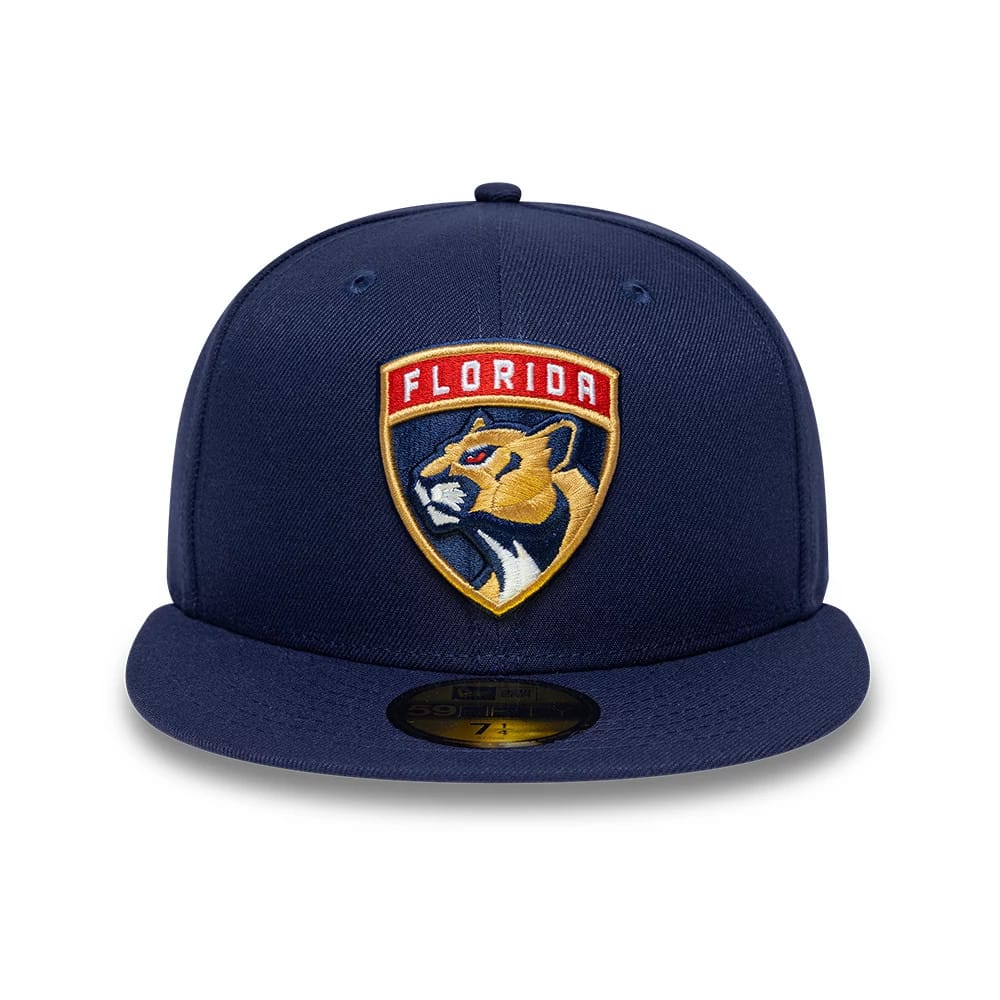 Florida Panthers NHL Navy 59FIFTY Fitted Cap-kentox
