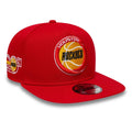 Houston Rockets NBA Hardwood Classic Red 9FIFTY A-Frame Snapback Adjustable Cap-kentox