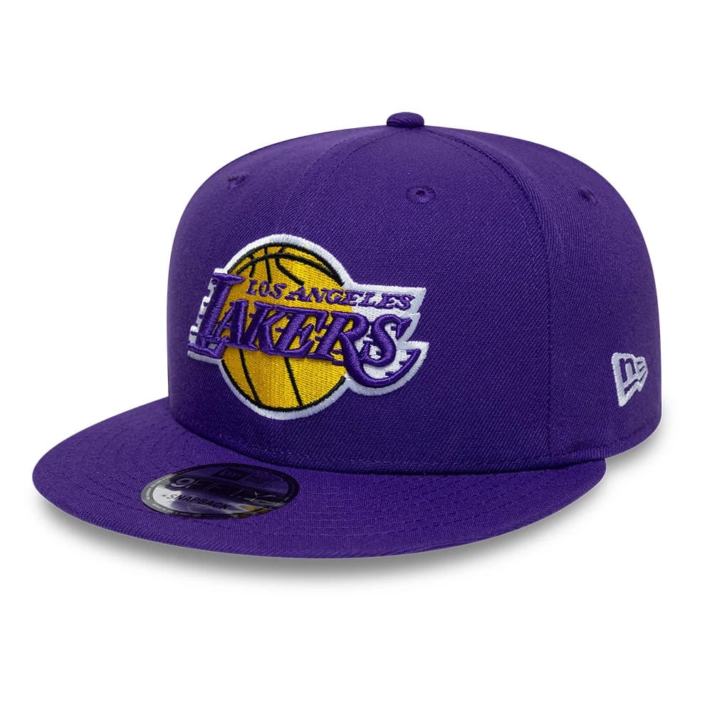 LA Lakers NBA Purple 9FIFTY Snapback Adjustable Cap-kentox